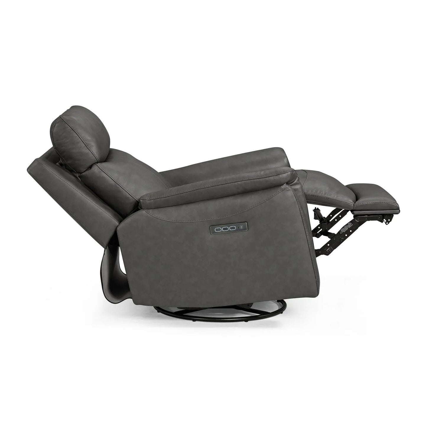 Rowland - Swivel Glider Recliner P3 - Dark Gray