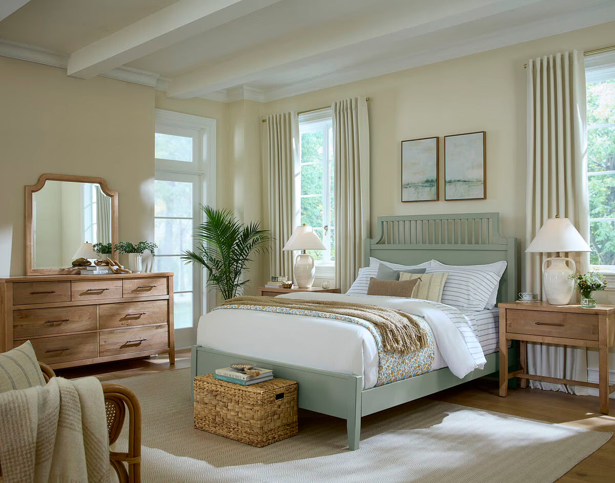 Pure Maple - Queen Garden Bed - Sage