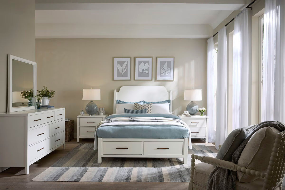 Pure Maple - 7 Drawer Dresser - Cottage White