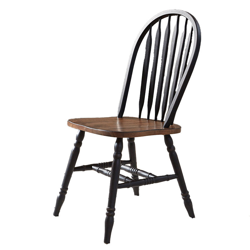 Carolina Crossing - Windsor Side Chair - Black