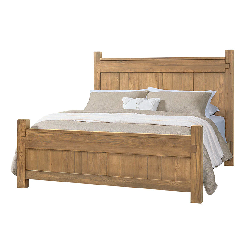 Joinery - King Poster Bed - Natural Oak