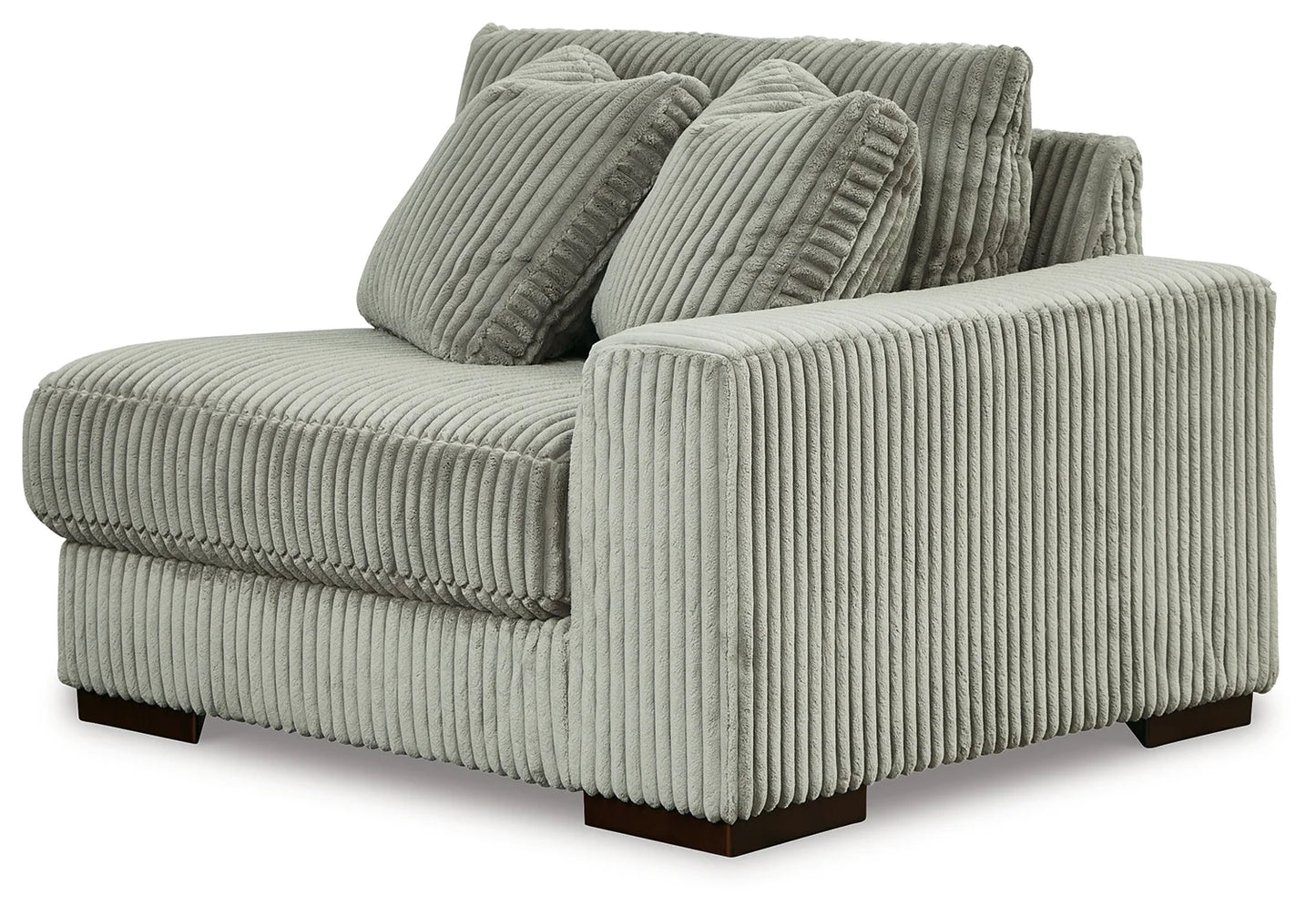Lindyn - Fog - 4-Piece Sectional With LAF Corner Chaise