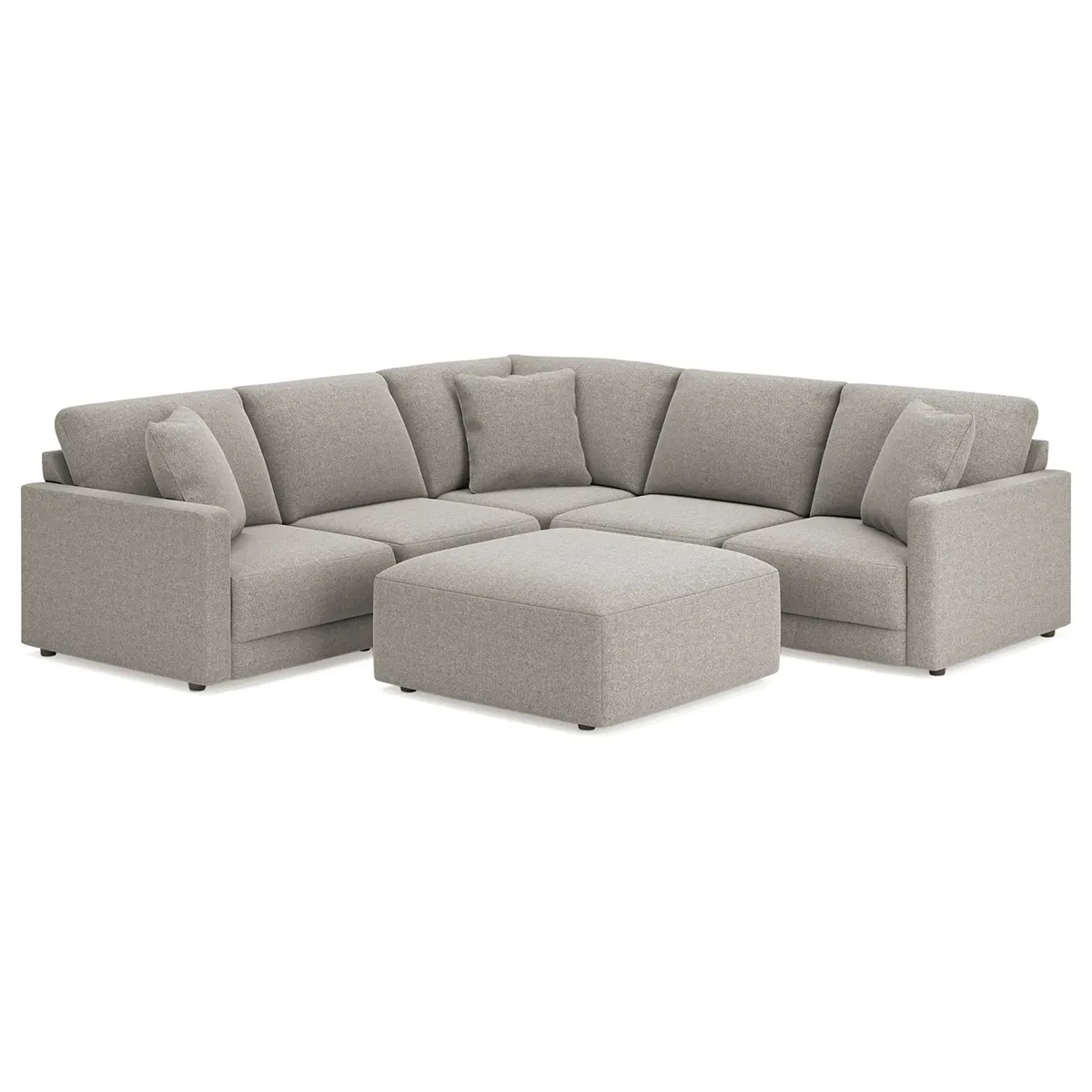 Katany Shadow 5-Piece Sectional – Furniture Warehouse Ohio