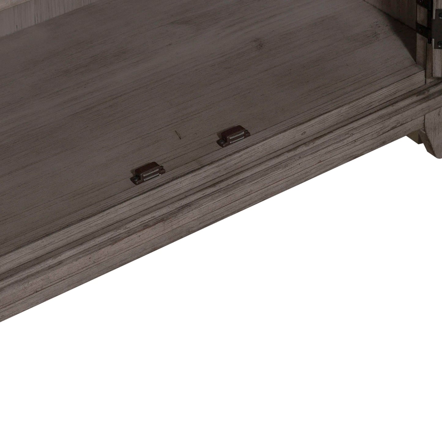 River Place - Breakfront Server - Medium Gray