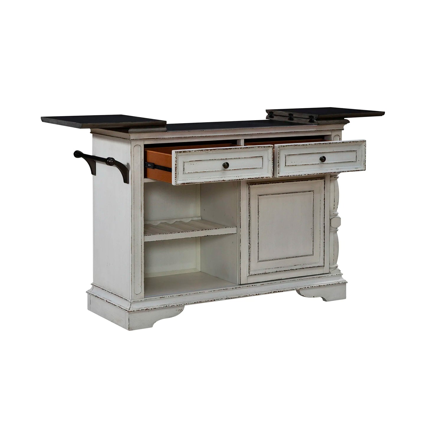 Magnolia Manor - Bar Cart - White