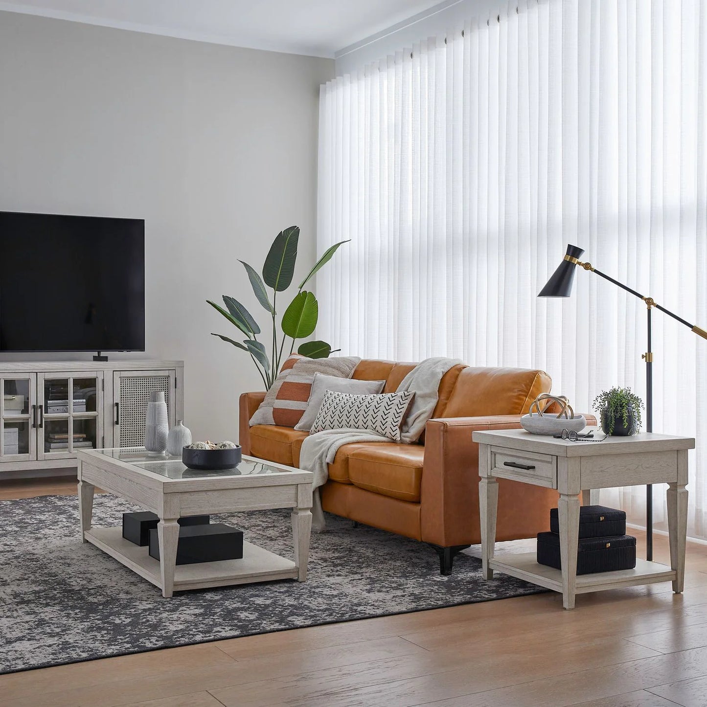 Caruso Heights - 3 Piece Set - White