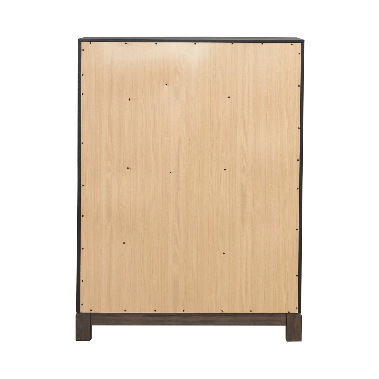 Modern Edge - 5 Drawer Chest - Brown