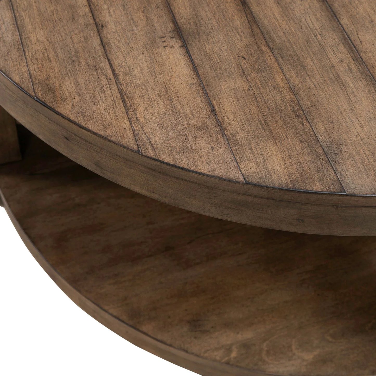 Broadmore - Round Cocktail Table - Brown
