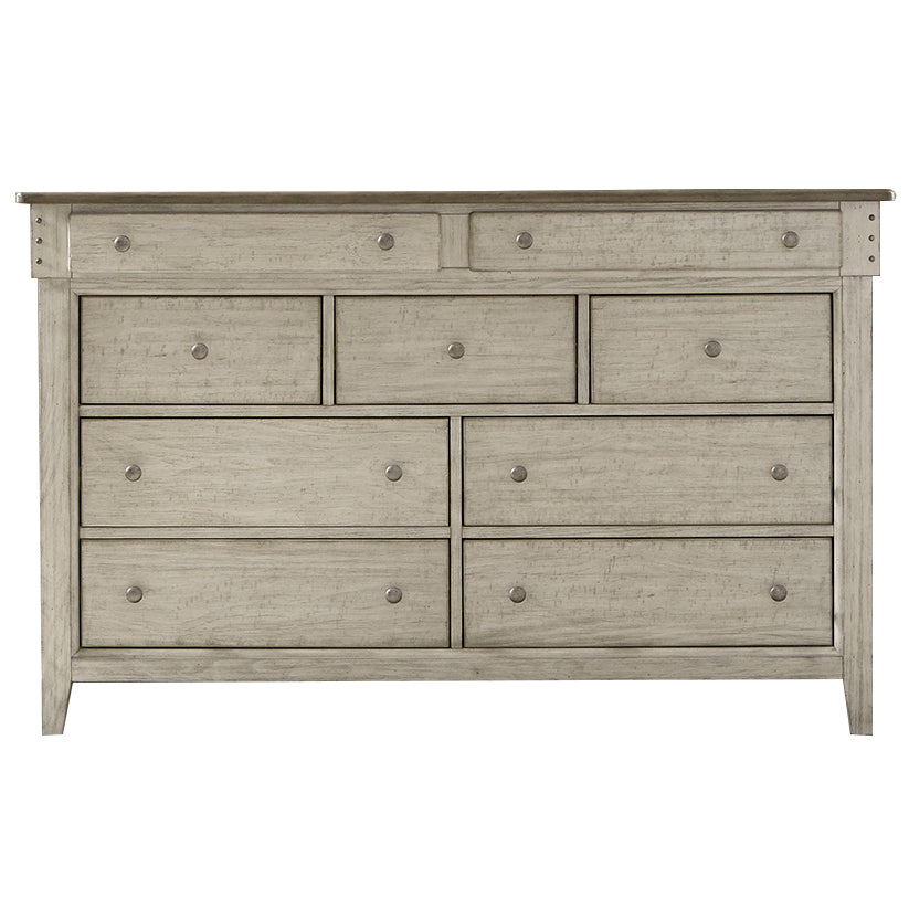 Ivy Hollow - 9 Drawer Dresser - White