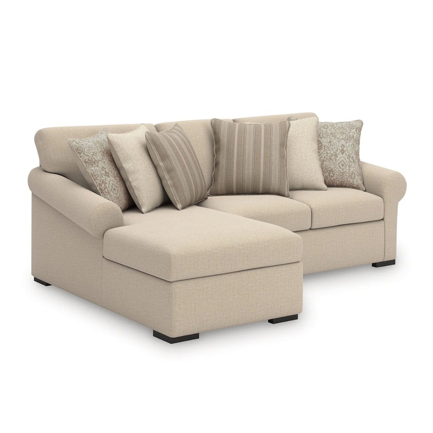 LadyMae - Twill - 2-Piece Sectional With LAF Corner Chaise