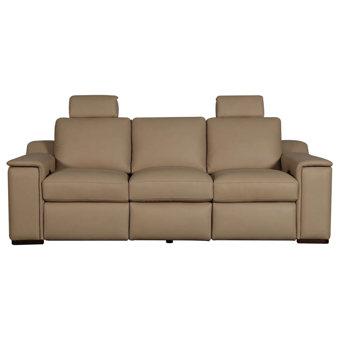 Armon - Sofa With Power Footrest & ZG - Brown