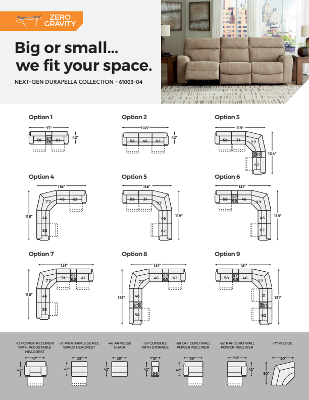 Next-gen Durapella - Sand - 3-Piece Power Reclining Sectional Loveseat With Console