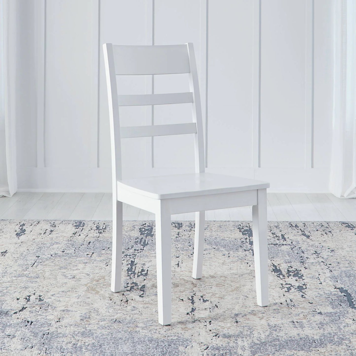 Landale - Ladderback Side Chair (RTA) - White