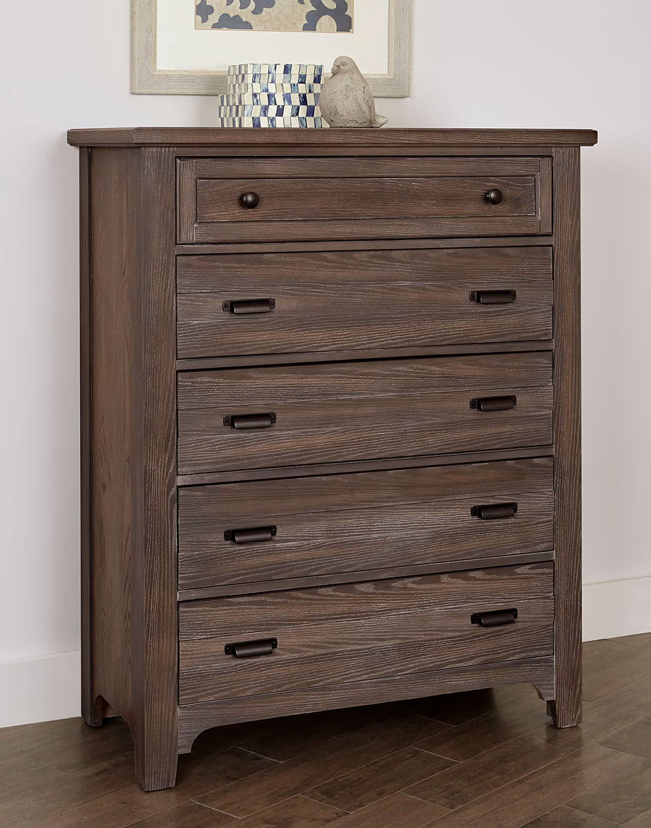 Bungalow - 5-Drawer Chest - Folkstone