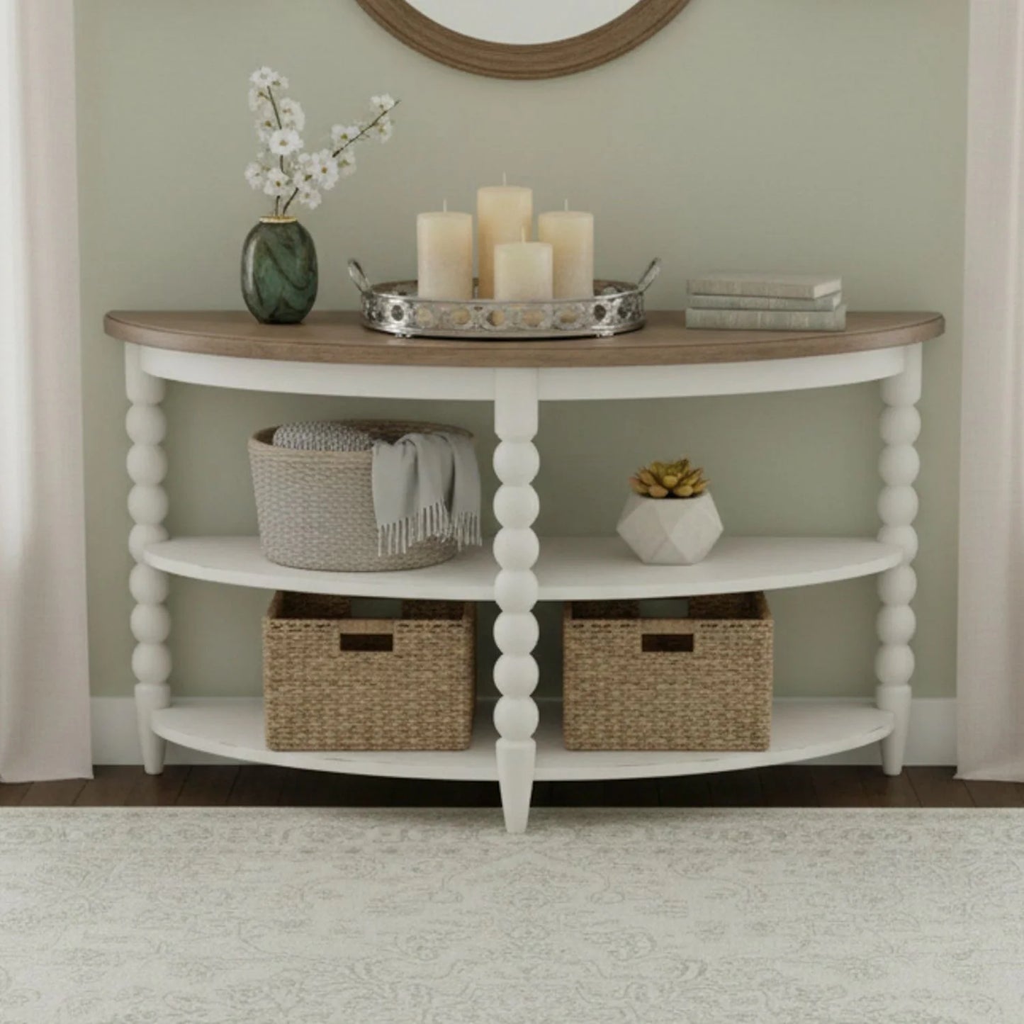 Turnberry Park - Sofa Table - White