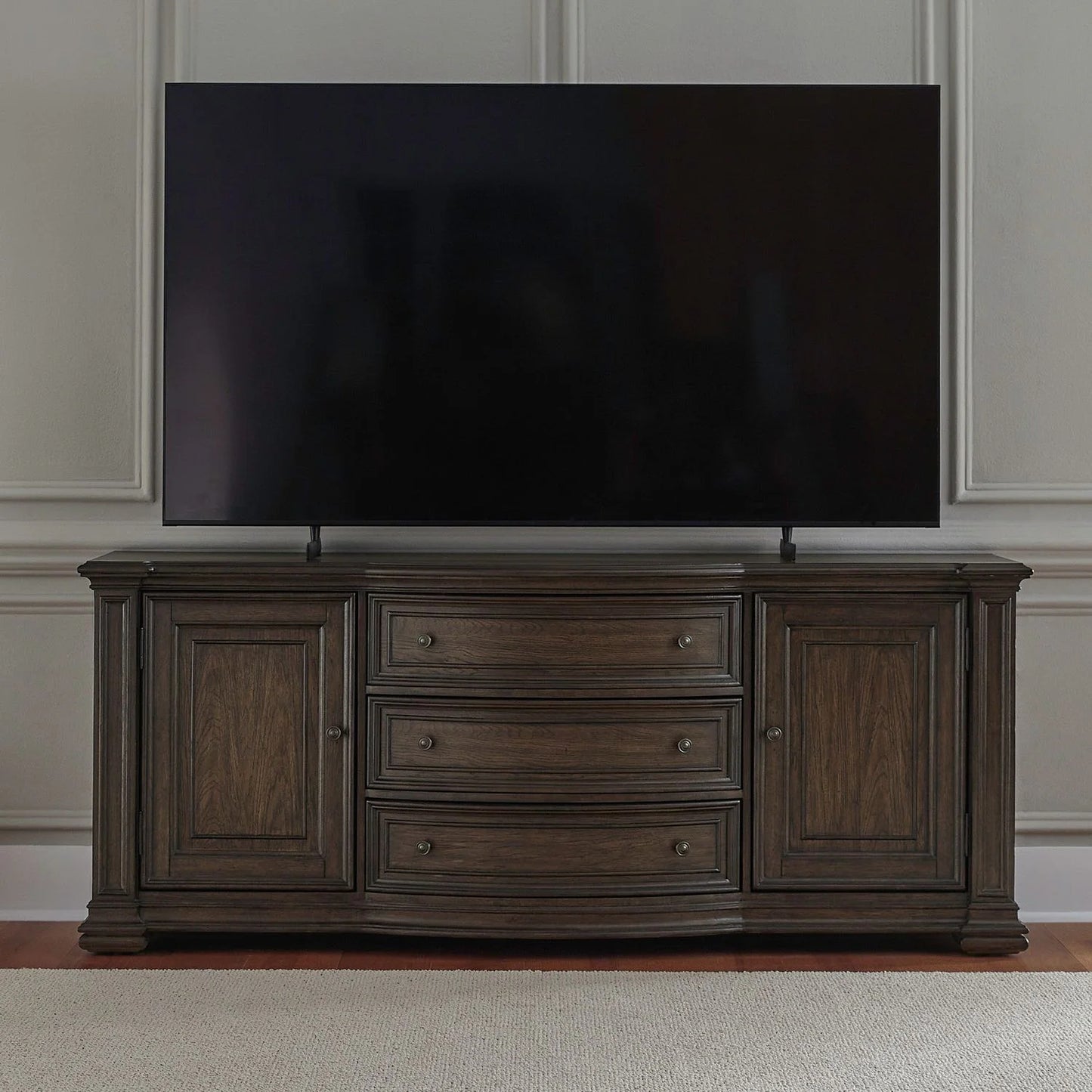Provence Park - 78" TV Console - Brown