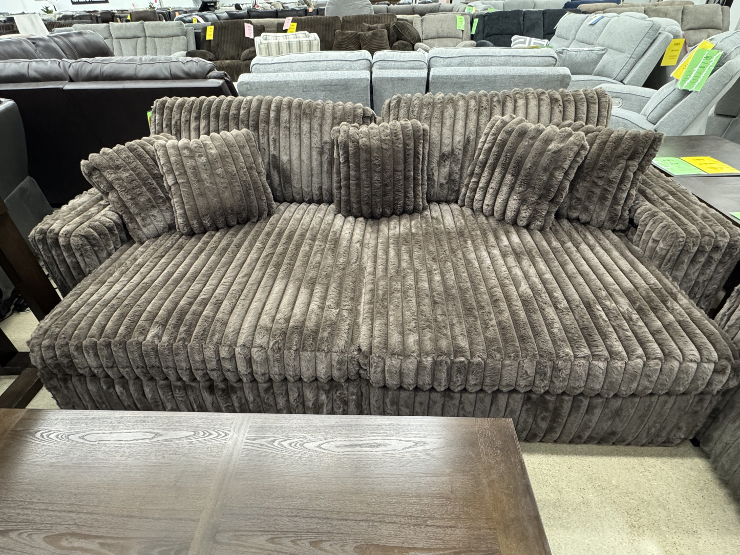 Cheers - Brown - Power Slide Sectional