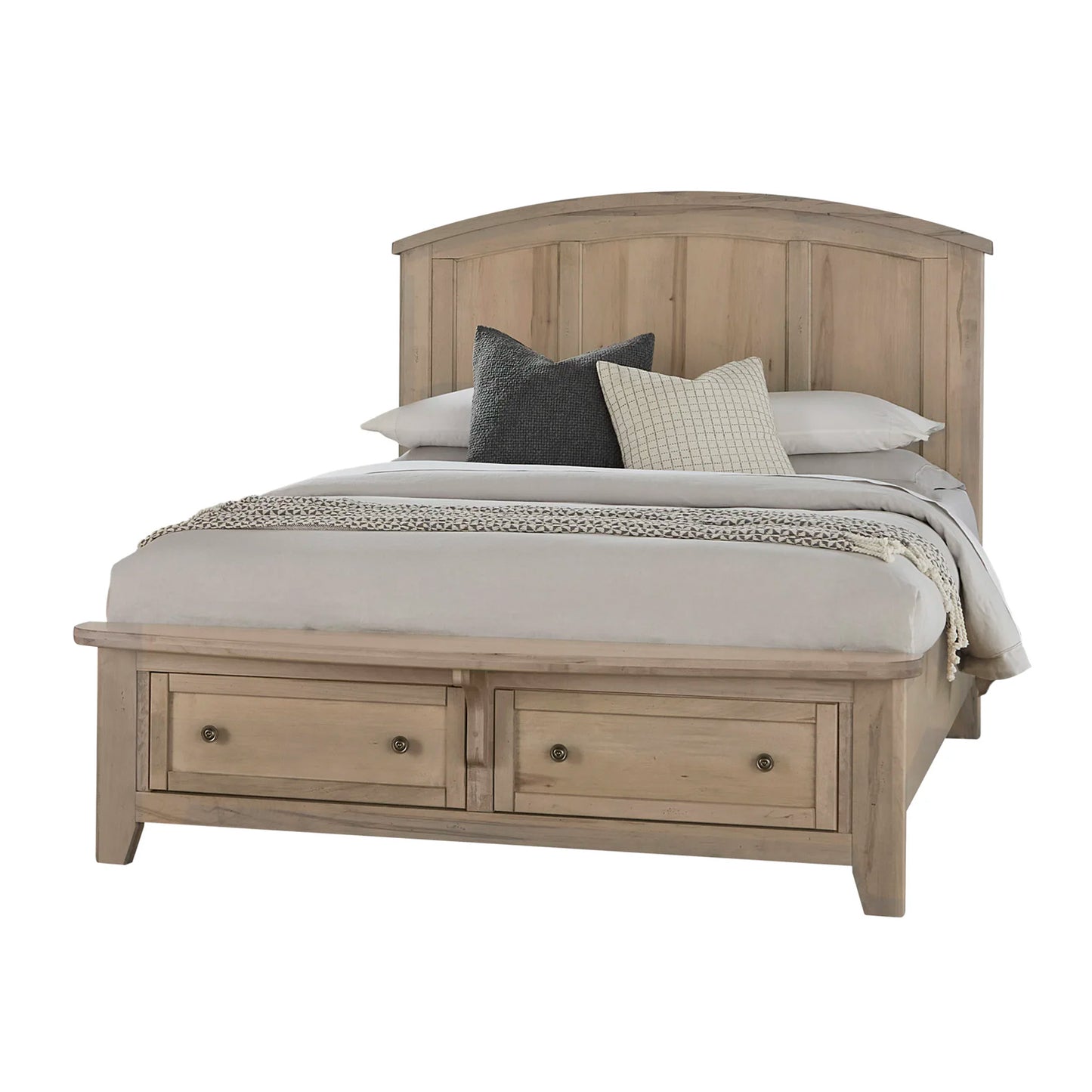 Woodbridge - Queen Arch Storage Bed - Shadow Gray