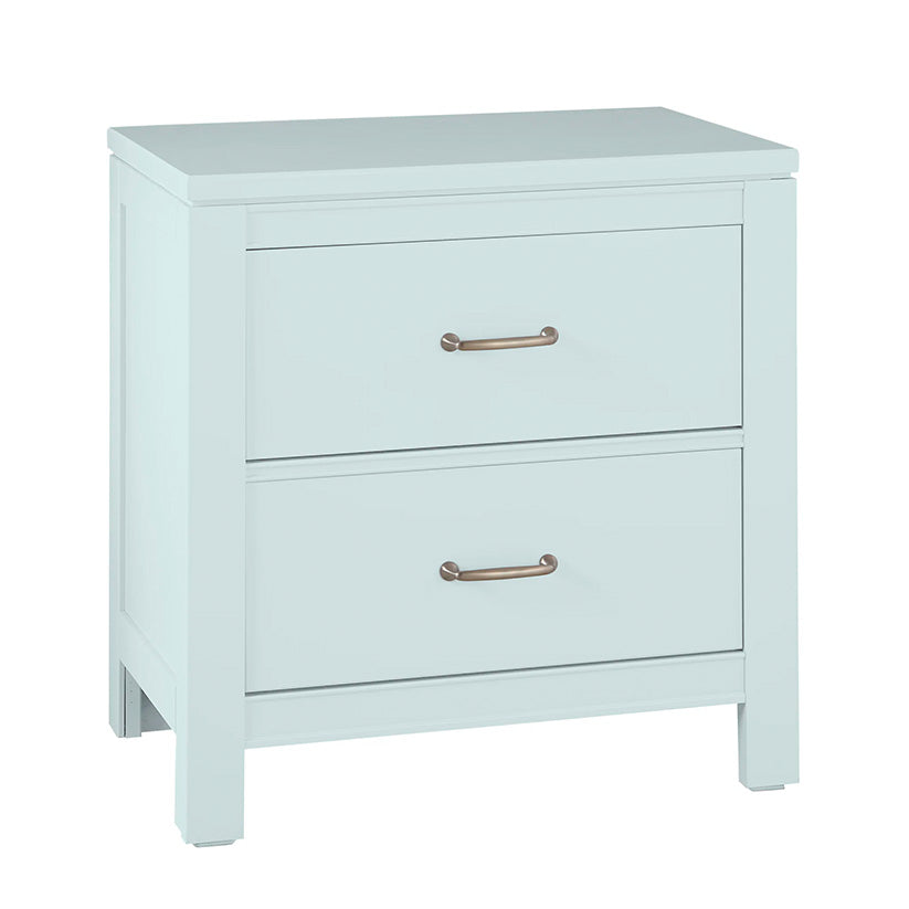 Tide & Timber - Nightstand - 2 Drawers - Blue Maple