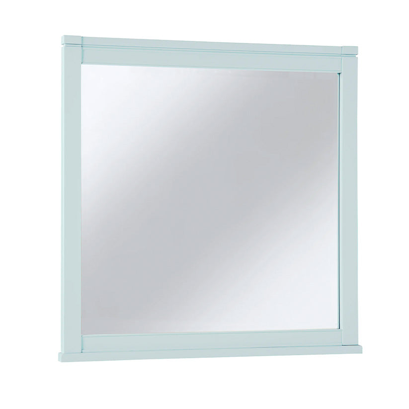 Tide & Timber - Landscape Mirror With Beveled Glass - Blue Maple