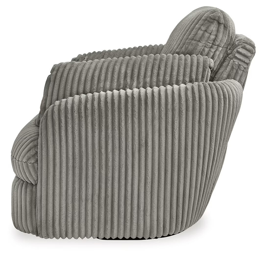 Tie-breaker - Fog - Swivel Glider Recliner