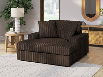 Midnight-Madness - Chocolate - Oversized Chaise – Furniture