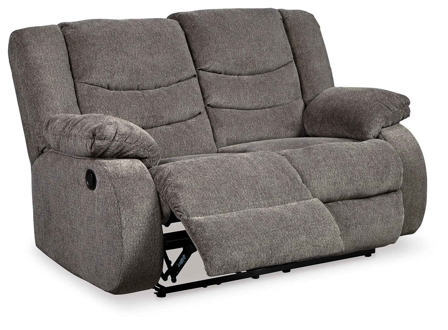 Tulen - Gray - Reclining Loveseat