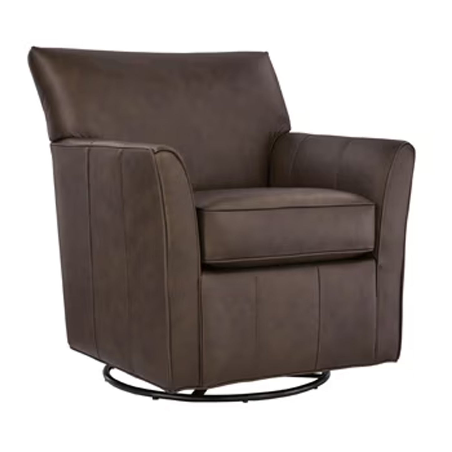 Braydunn - Swivel Glider Accent Chair - Espresso Brown