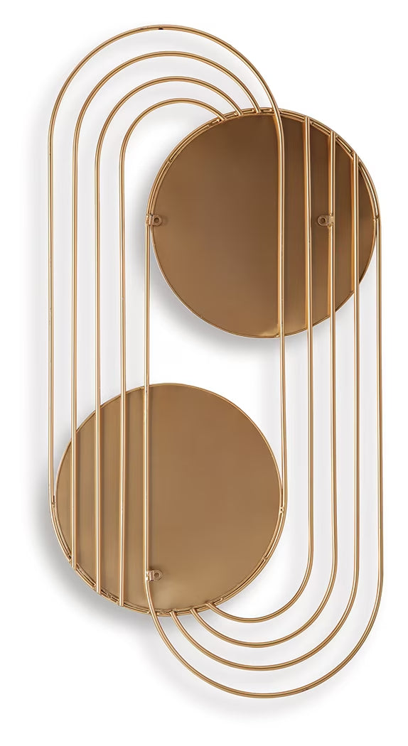 Warrenley - Gold Finish - Accent Mirror