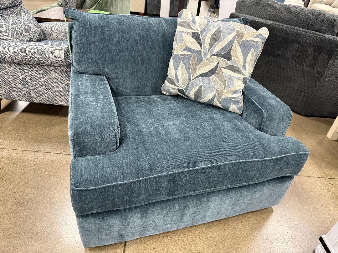 “Anderson” Swivel Chair and A Half