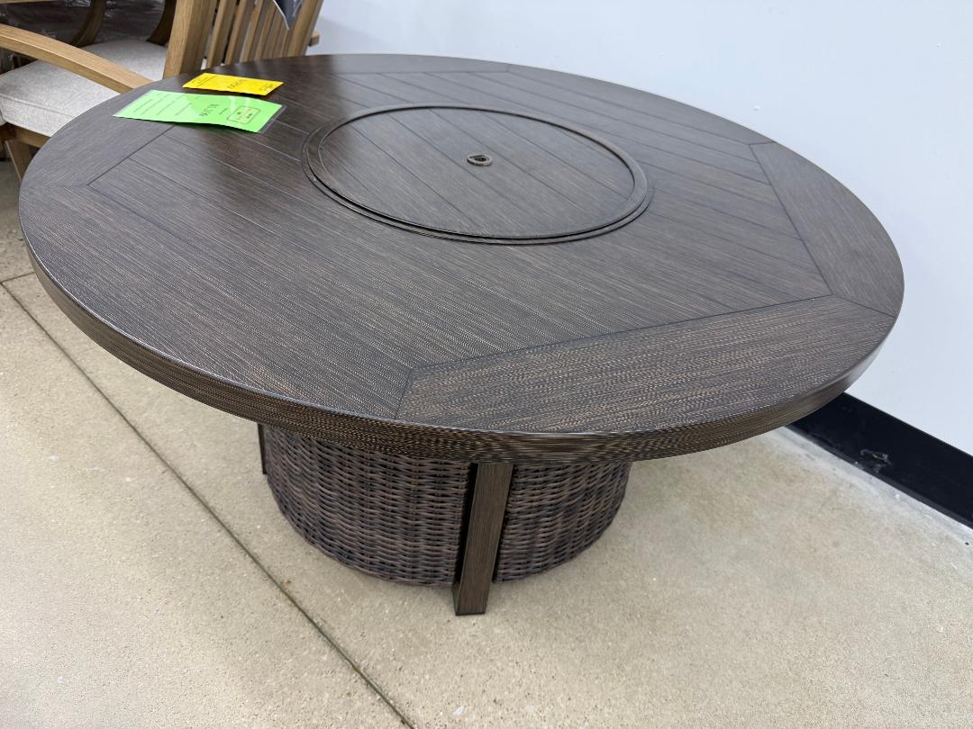 Ashley “Paradise Trail” Round Fire Pit Table