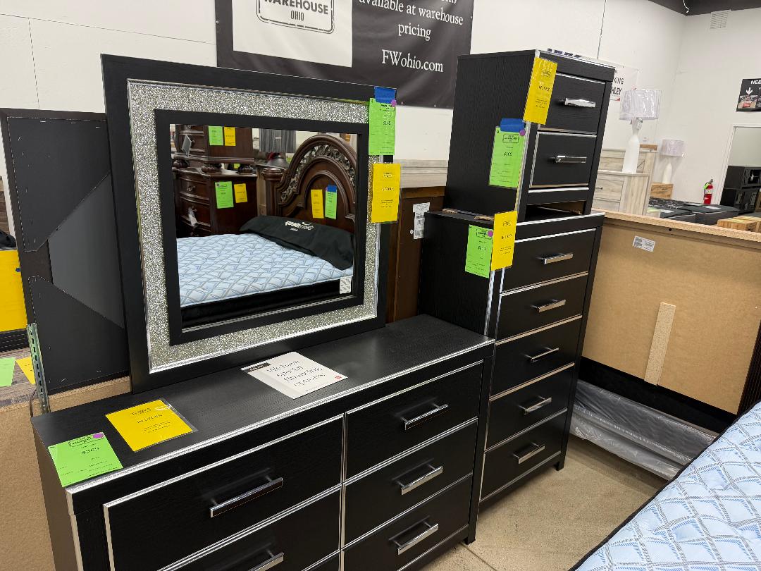 Ashley “Zuraleus” Dresser, Mirror, Chest and Nightstand