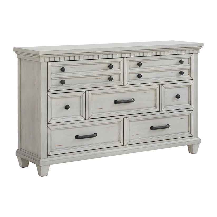 Mccoy - 7 Drawer Dresser - Antique White