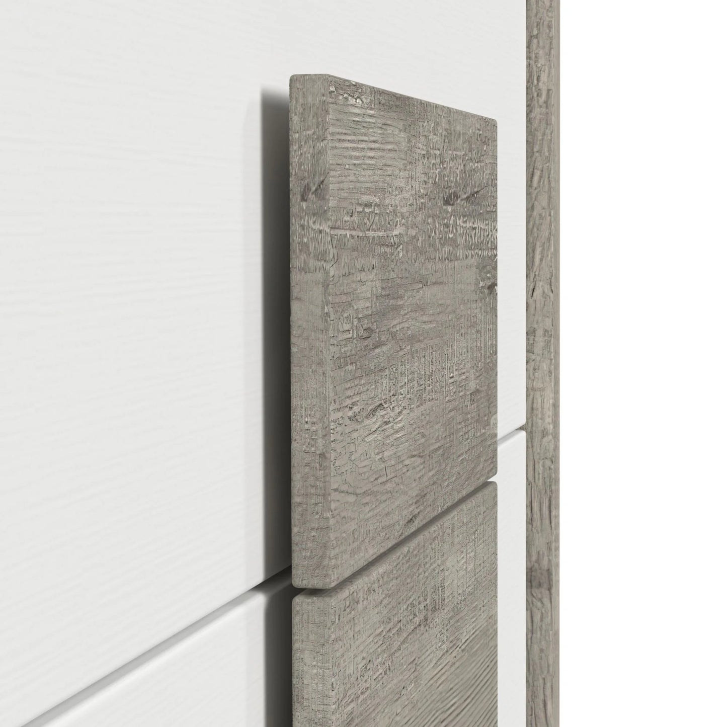 San Matteo - 2-Drawer Nightstand With USB - Gray