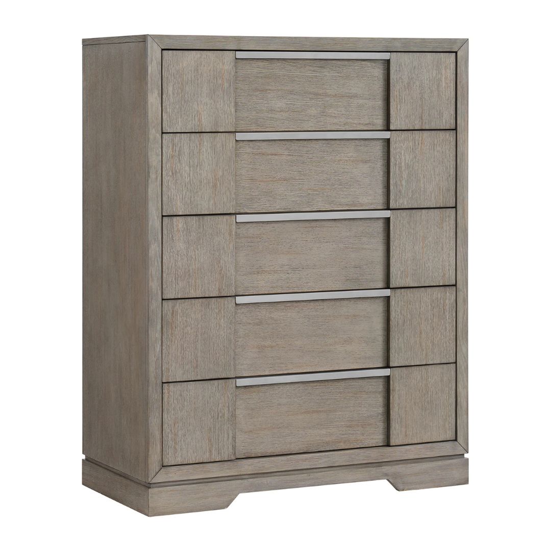 Kelis - 5 Drawer Chest - Gray
