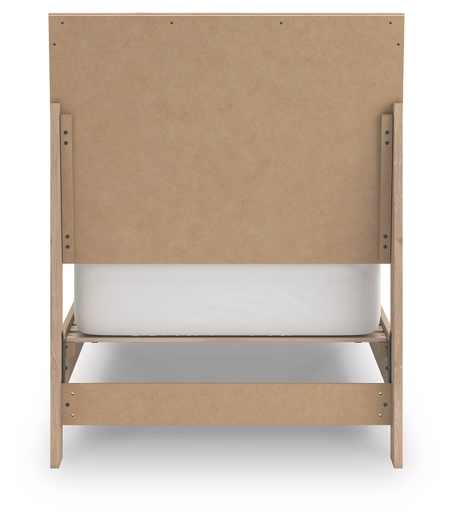 Cielden - Two-Tone - Twin Panel Bed