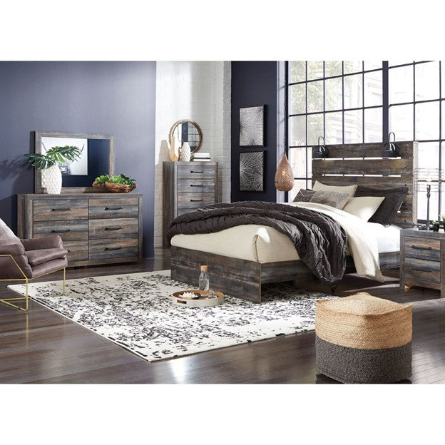 Drystan – Brown – 5pc Bedroom Set