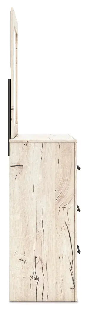 Lawroy - Light Natural - Dresser And Mirror 6