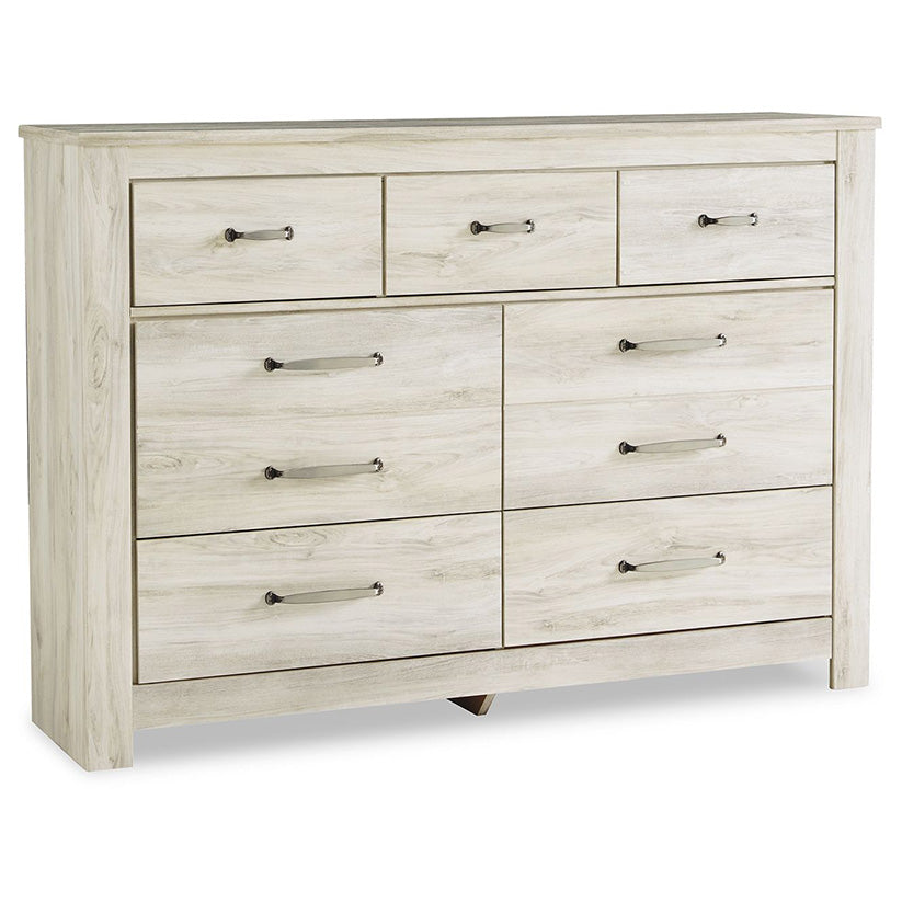 white wash dresser Chantilly Whitewashed Carved 3 over 4 Drawer - daals effect top Willowton Whitewash Dresser
