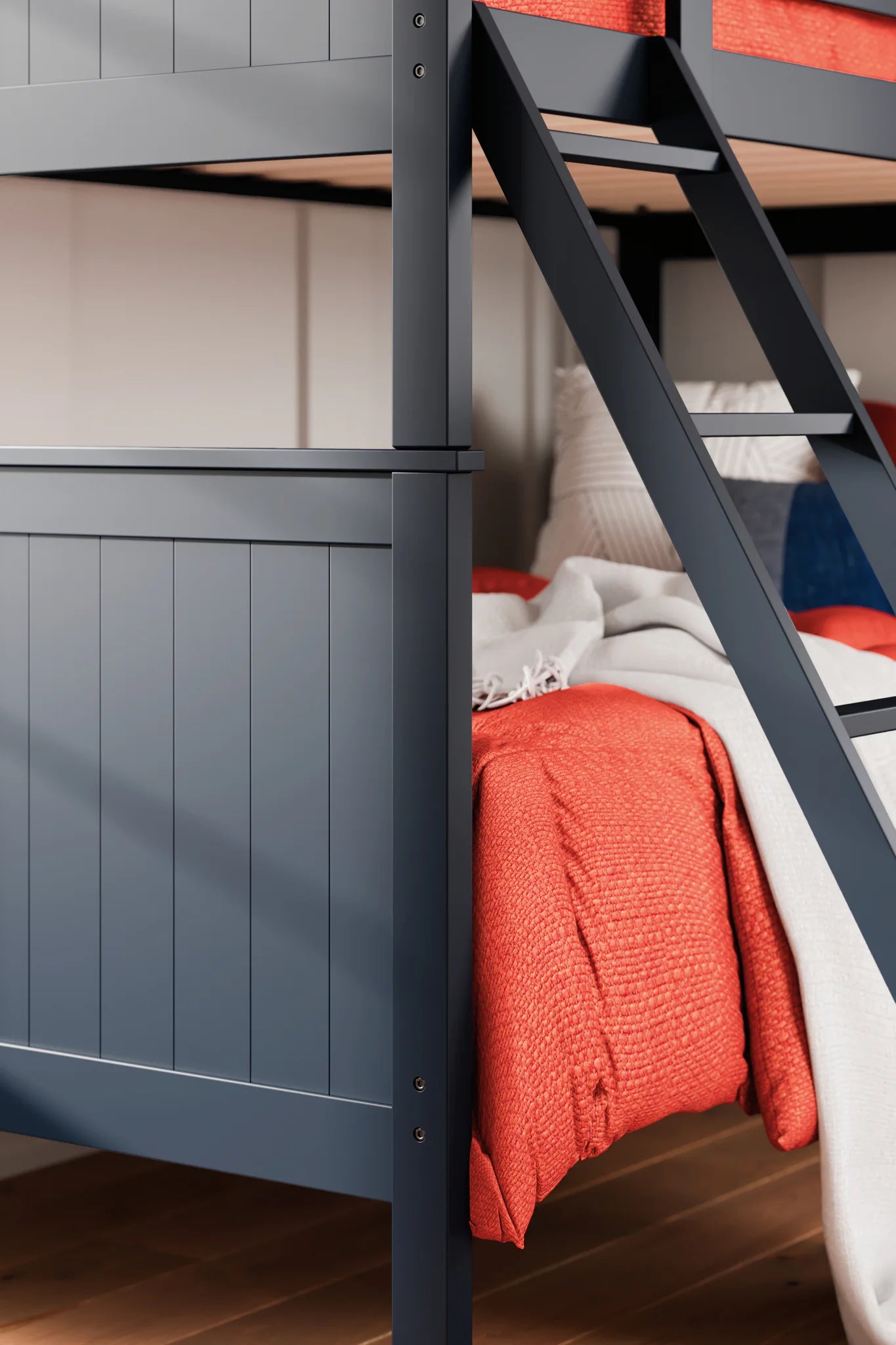 Nextonfort - Blue - Twin Over Twin Bunk Bed