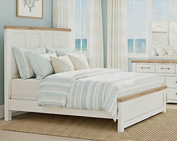 Savonport - Seven Drawer Dresser - White / Brown