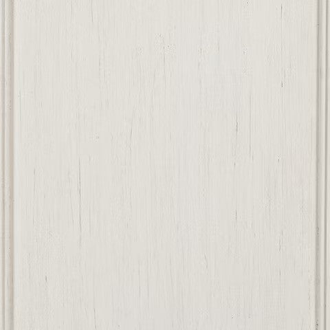 Shaybrock - Antique White / Brown - Bedroom Mirror
