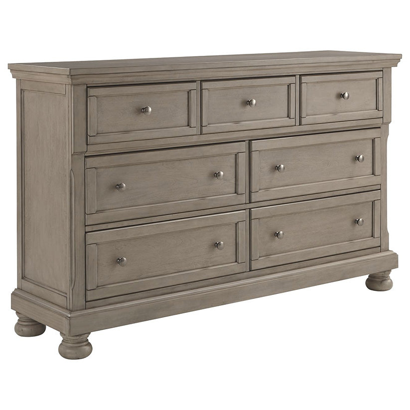 Lettner - Light Gray - Dresser - 7-drawers Furniture Warehouse Ohio Lettner - Light Gray - Dresser - 7-drawers Furniture Warehouse Ohio