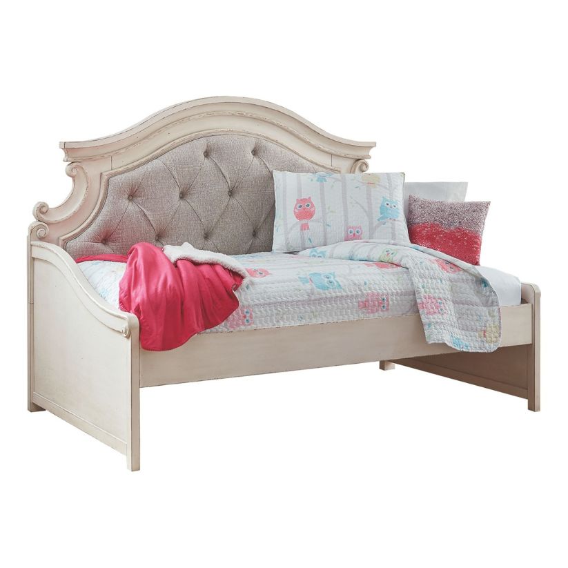 Realyn - Chipped White - Twin Day Bed