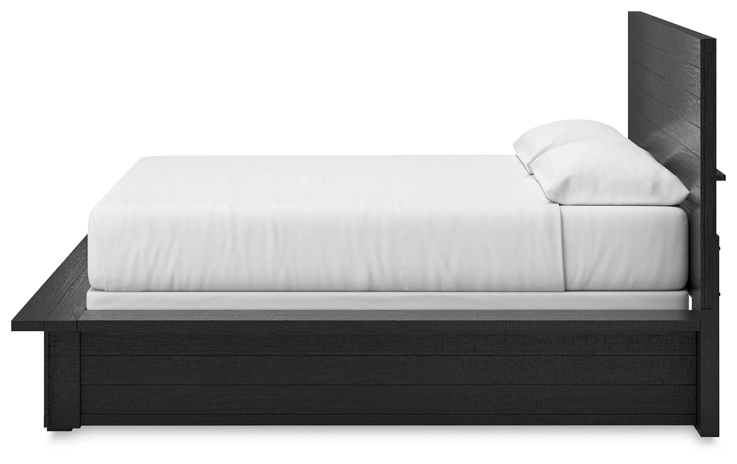 Londer - Black - California King Panel Bed