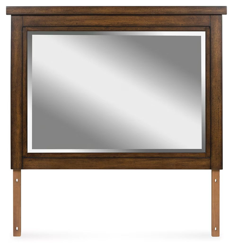 Taffenbrook - Medium Brown - Bedroom Mirror