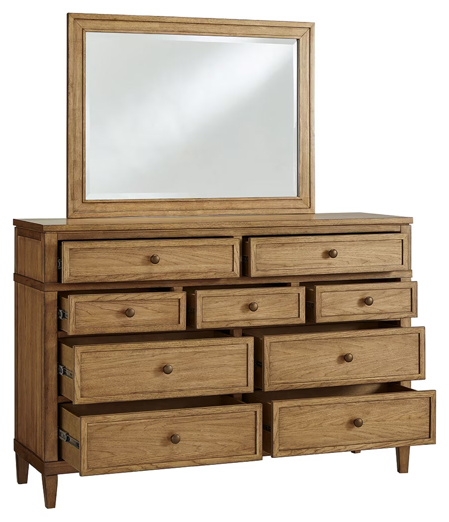 Sharlance - Brown - Dresser and Mirror