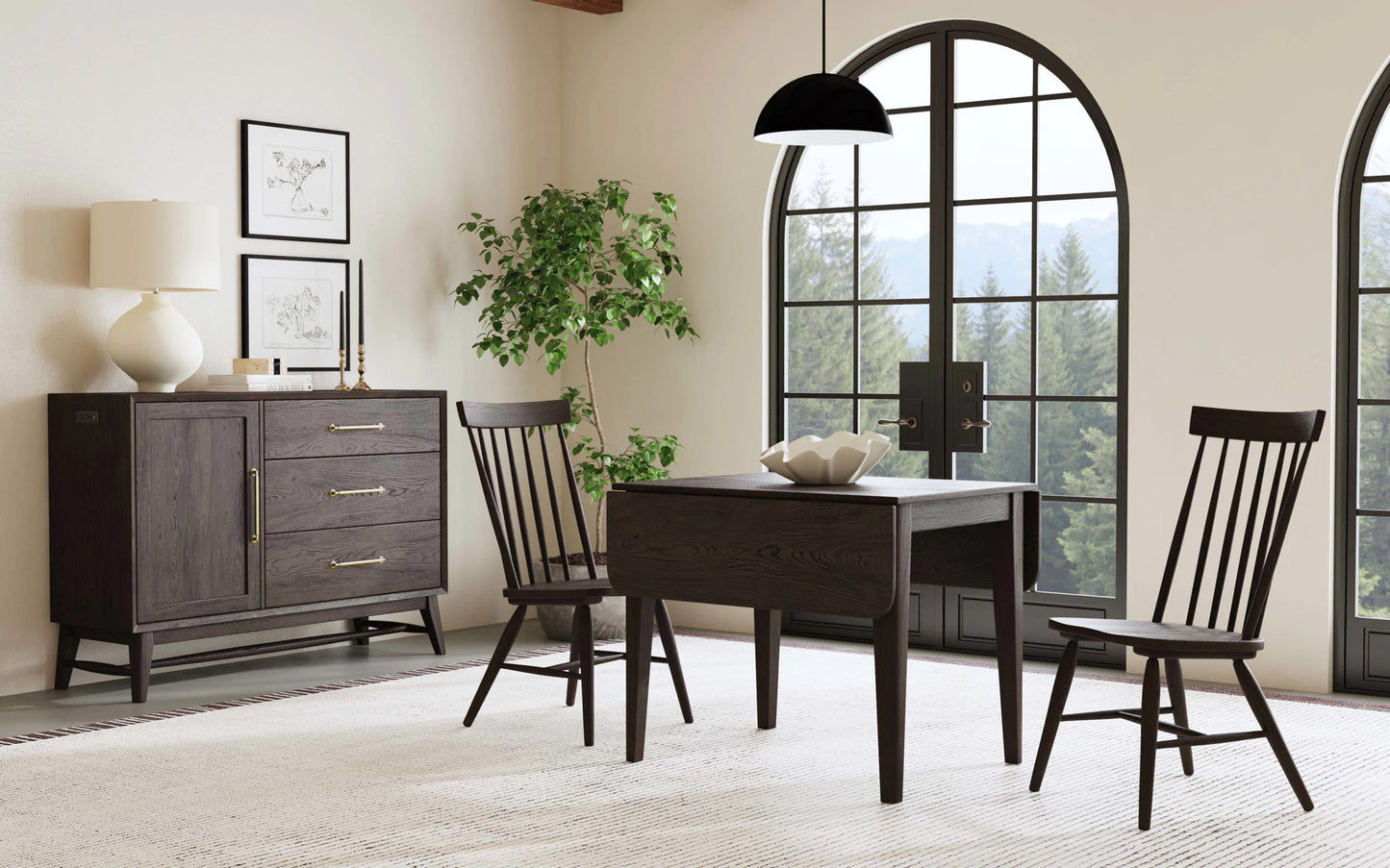 Bayside - Windsor Chair - Black