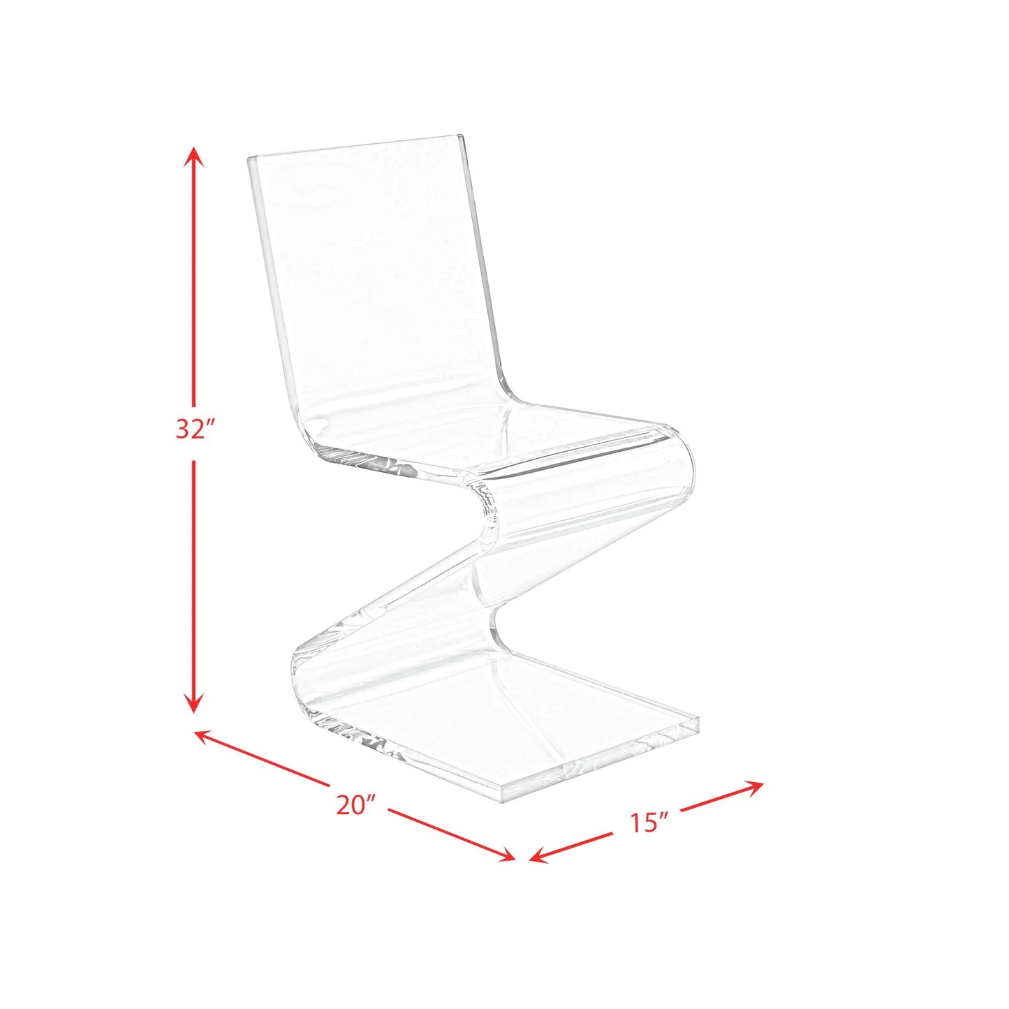 Iris - Acrylic Z-Chair