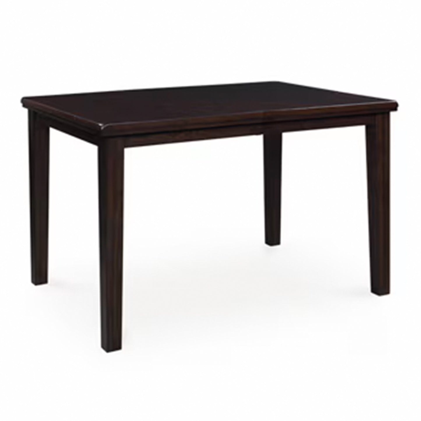Haddigan - Dark Brown - Dining Room Counter Height Butterfly Extension Table